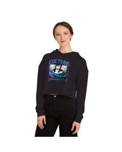 Cropped Hooded Sweatshirt - CULTURE Graphic Tee
